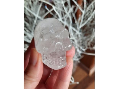 Skull Himalayan crystal  Extra 4,5cm