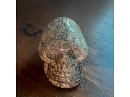 Skull Jasper PIcture Rock Landscape 3cm