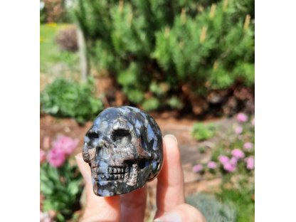 Skull Llanite*Que Sera*Vulcanite * 4.5cm