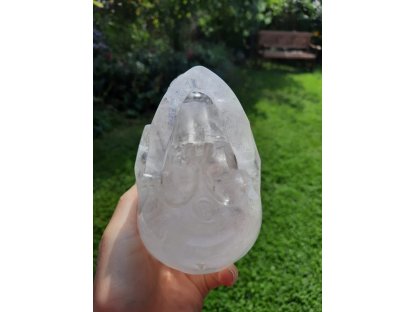 Lebka  Realistik Křistál 12cm