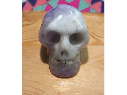 Skull Amethyst Chevron 4cm