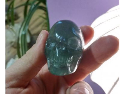 Skull Green Fluorite 4,5cm