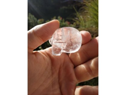 Lebka/Skull/Schädel Křistál/Crystal /Berg Kristal 3.5cm