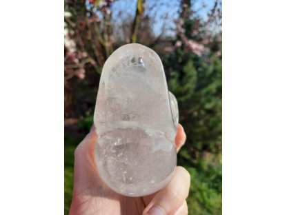 Schädel BergKristall mit Rutil 8cm