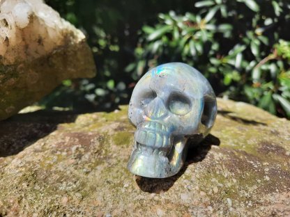 Lebka/Skull/Schädel Labradorite 6,5cm 2
