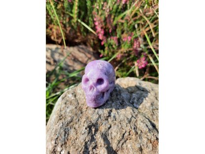 Skull Lepidolite 3,5cm