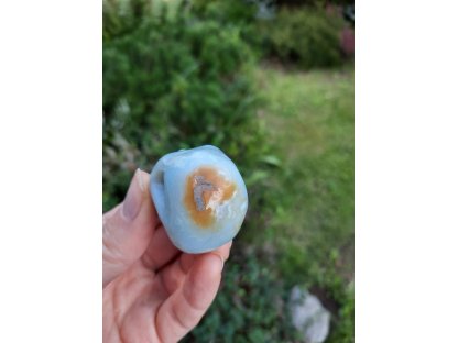 Schädel blaues opal kleiner 3,5cm