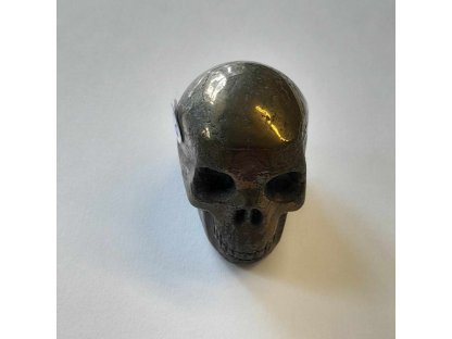 Lebka,Skull,Schädel Pyrite 4cm