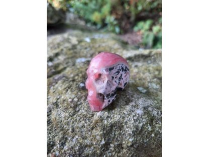 Skull Rodhochrosite 3,5cm rare 2