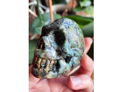 Skull Turquoise natural 7cm 2