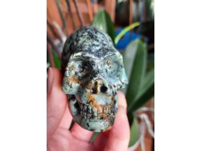 Skull Turquoise natural 7cm