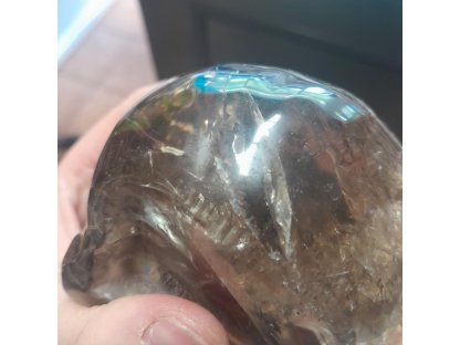 Lebka Zahněda křistál extra temny 10cm