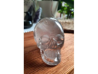 Skull Smokey quartz 6cm 