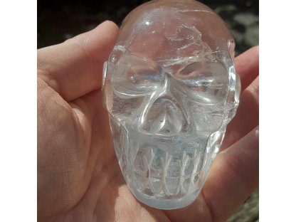 Lemursky crystal skull 7cm speciál