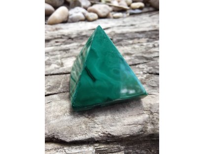 Malachite Pyramida/Pyramid 4,5cm