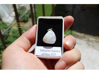 Měsíční kamen střibro Přivešek/Moon stone silver pendant