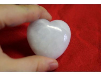 Rare Blue Kalcit Heart 5 cm
