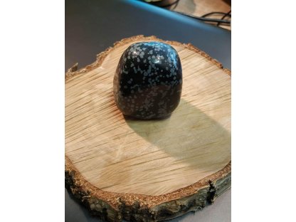 Obsidian Schneeflacke - -Jumbo - 5-6 cm-USA
