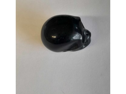 Obsidian Lebka realistik 3cm 2