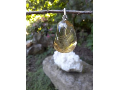 Přivešek ,Pendant,Anhänger Citrine 2cm