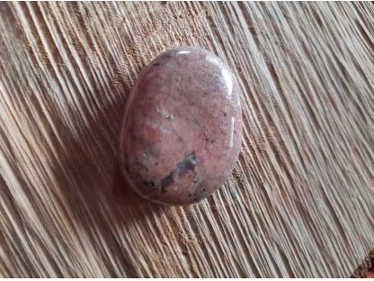 Rhodonite Plochy/Soap stone/Handschmeilscherstein 3,5cm