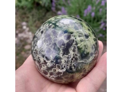 Serpentine sphere 6-7cm