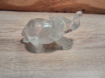 Elephant Kristal Klares  9cm Extra 