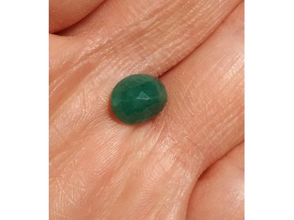 Smaragd/Emerald cabošon/Cabochon 1,5cm 2