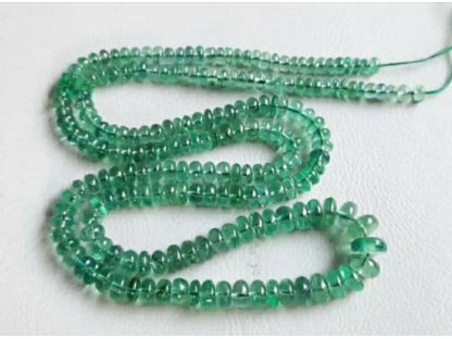Smaragd /Emerald Korale/Necklace/Halskette 3-6mm