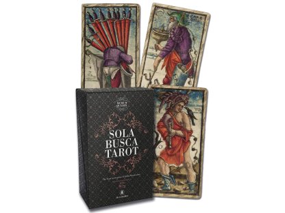 SOLA BUSCA TAROT - Museum Quality Kit Vzácny Limitovany edice