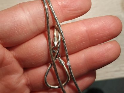 Silver chain 45cm