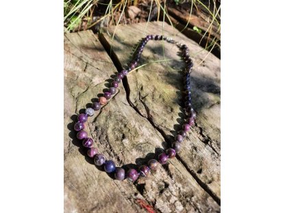Sugilite Necklace 8mm