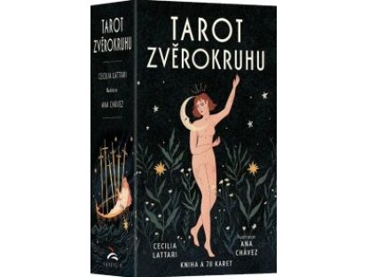 Tarot zvěrokruhu - Kniha a 78 karet (lesklé) 