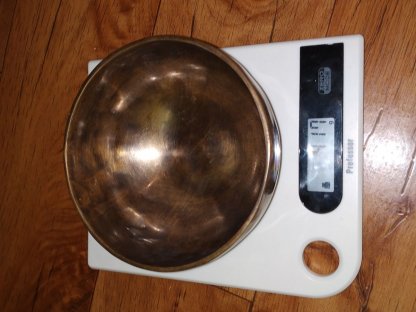 Tibetsky Misa/Singing Bowl/Klangschalen Simple 10cm