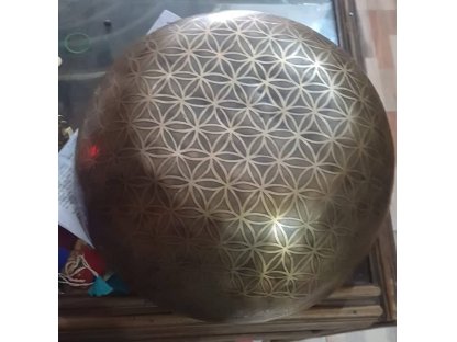 Singing bowl big one with Flower of life  34cm Extra