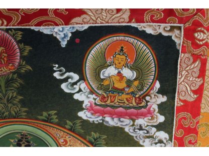 Yab Yum Vajrasatva Thangka with Brocade special 120*80 cm
