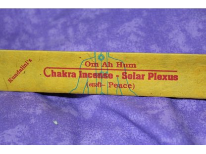 Vonne Tičinky-Incense -čakra-3 Solar Plexus/ Energie/Sam sebou důvera