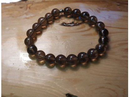 Zahněda Křistál Náramek 4mm