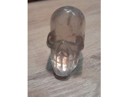 Zahněda Lebka,Skull,Schädel /Smokey quartz/Rauch quartz 4cm