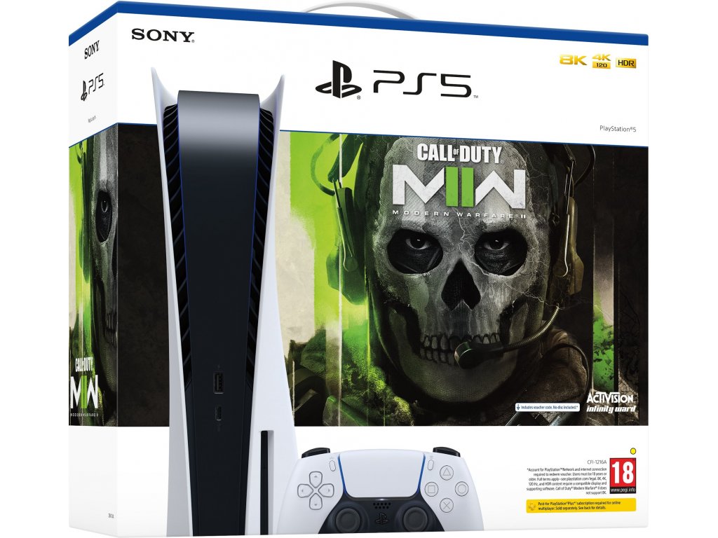 PlayStation 5 + Call of Duty Modern Warfare II