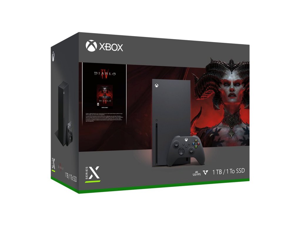 XBOX Series X - 1TB + Diablo IV