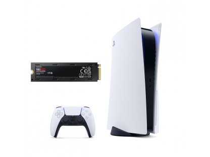 PlayStation 5 s rozšiřeným uložištěm (+1TB SSD)