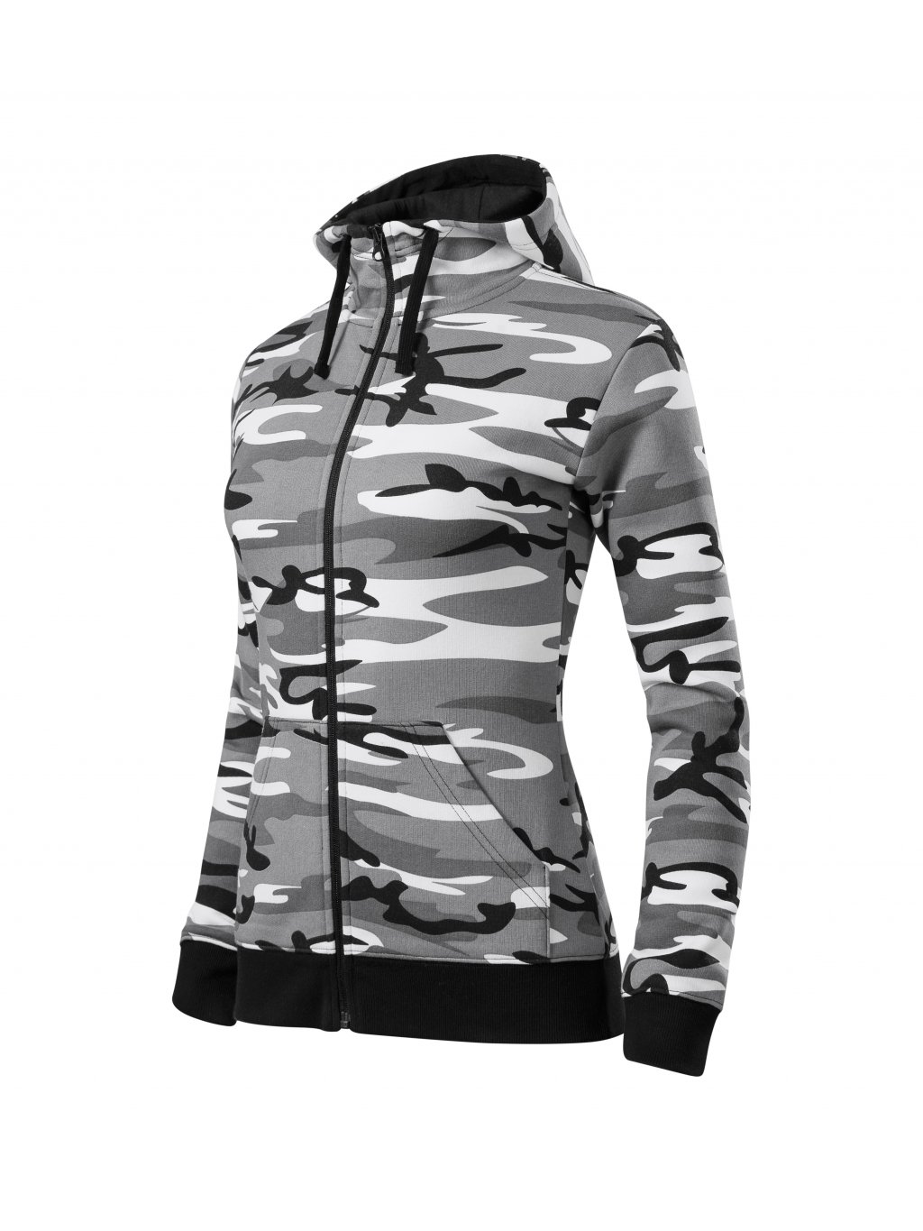 Dámská mikina Camo Zipper