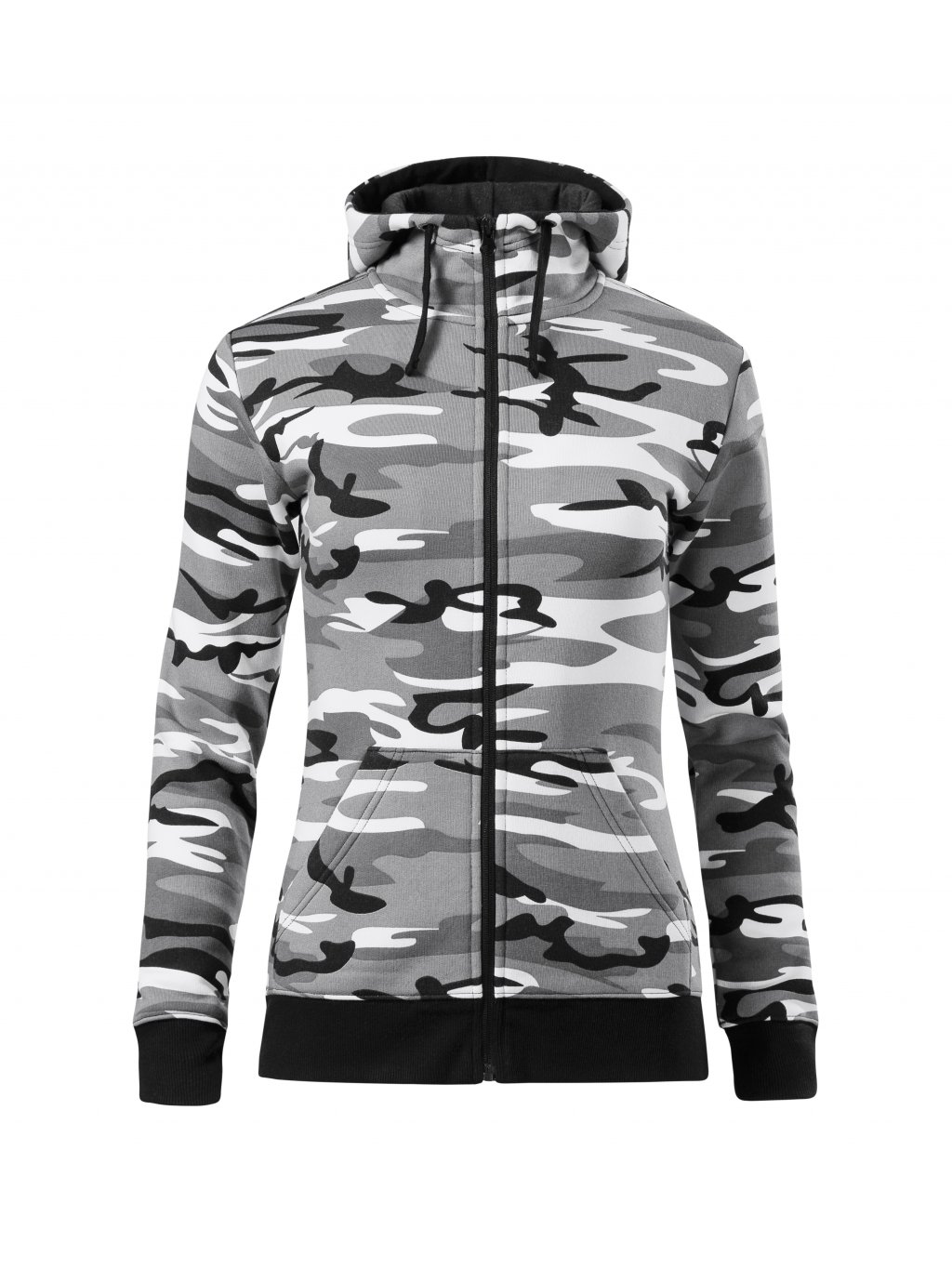 Dámská mikina Camo Zipper