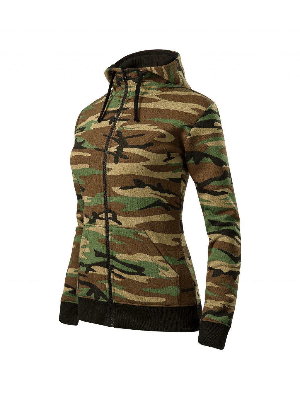 Dámská mikina Camo Zipper