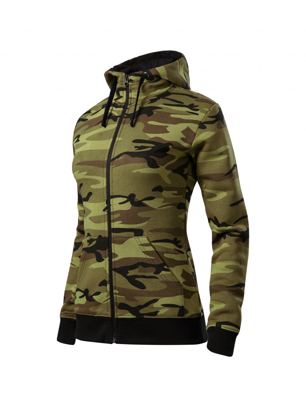 Dámská mikina Camo Zipper