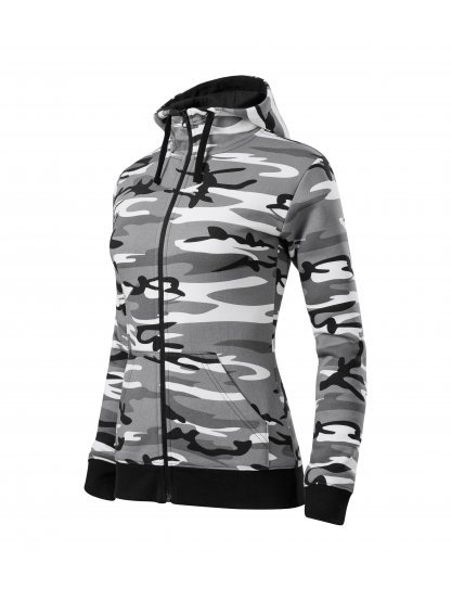 Dámská mikina Camo Zipper