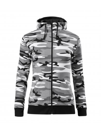 Dámská mikina Camo Zipper