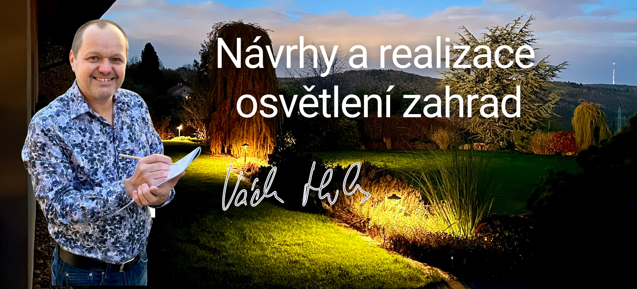 Osvětlení zahrady