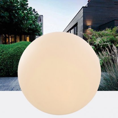 ROUND 50cm, venkovní svítící koule s RGB LED 4W, 12V, dálkový ovladač, Garden Lights